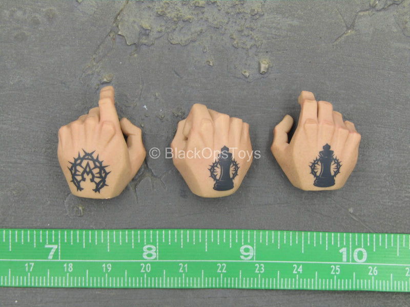 Load image into Gallery viewer, Gangsters Kingdom - Spade David - Tattoo Male Hand Set
