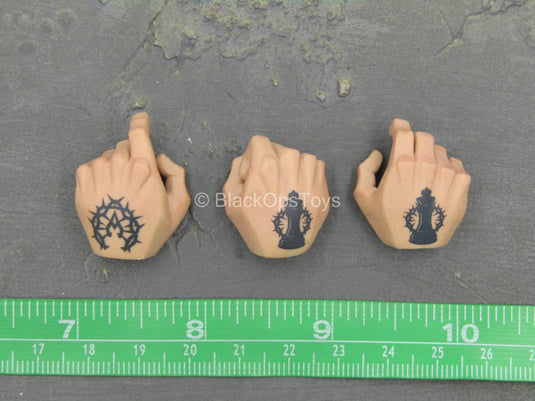 Gangsters Kingdom - Spade David - Tattoo Male Hand Set