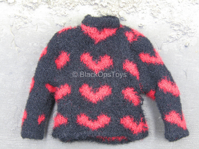 Load image into Gallery viewer, Senior Sister Girl - Red &amp; Black Sweater
