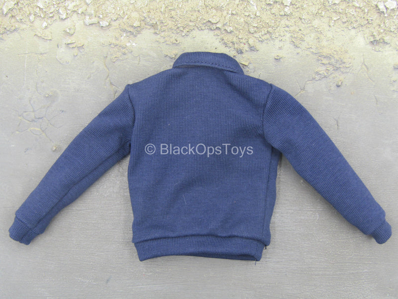 Load image into Gallery viewer, WWII - German U Boat Stabsober - Blue Sweater
