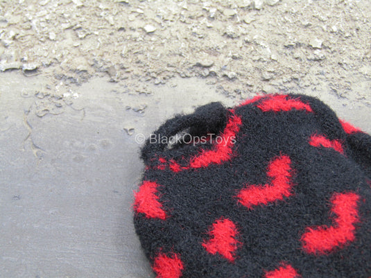 Senior Sister Girl - Red & Black Sweater