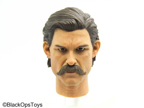 Deputy Town Marshall - Male Head Sculpt w/Mustache