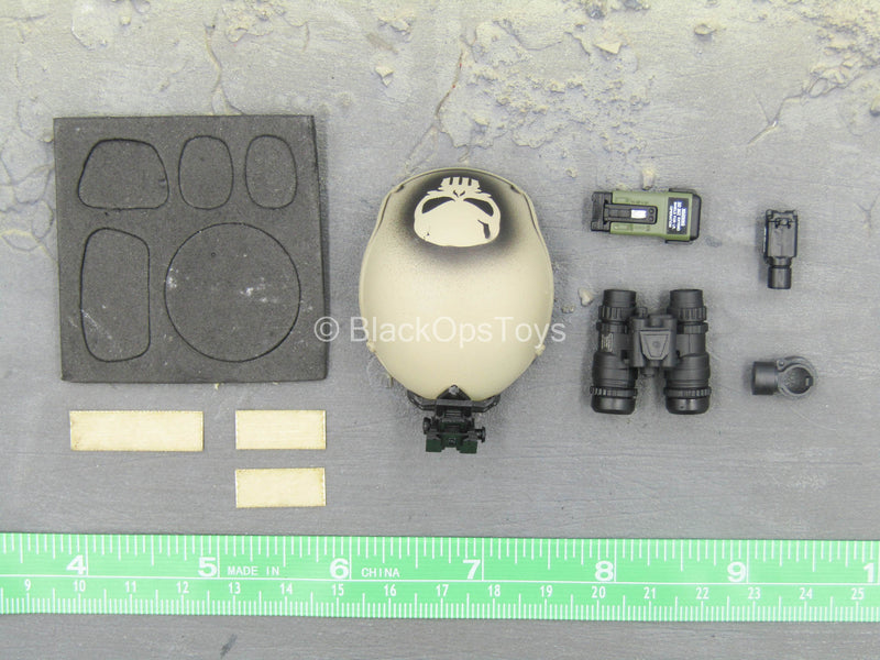 Load image into Gallery viewer, SMU - USA Exclusive Operator - Tan Helmet w/NVG Set
