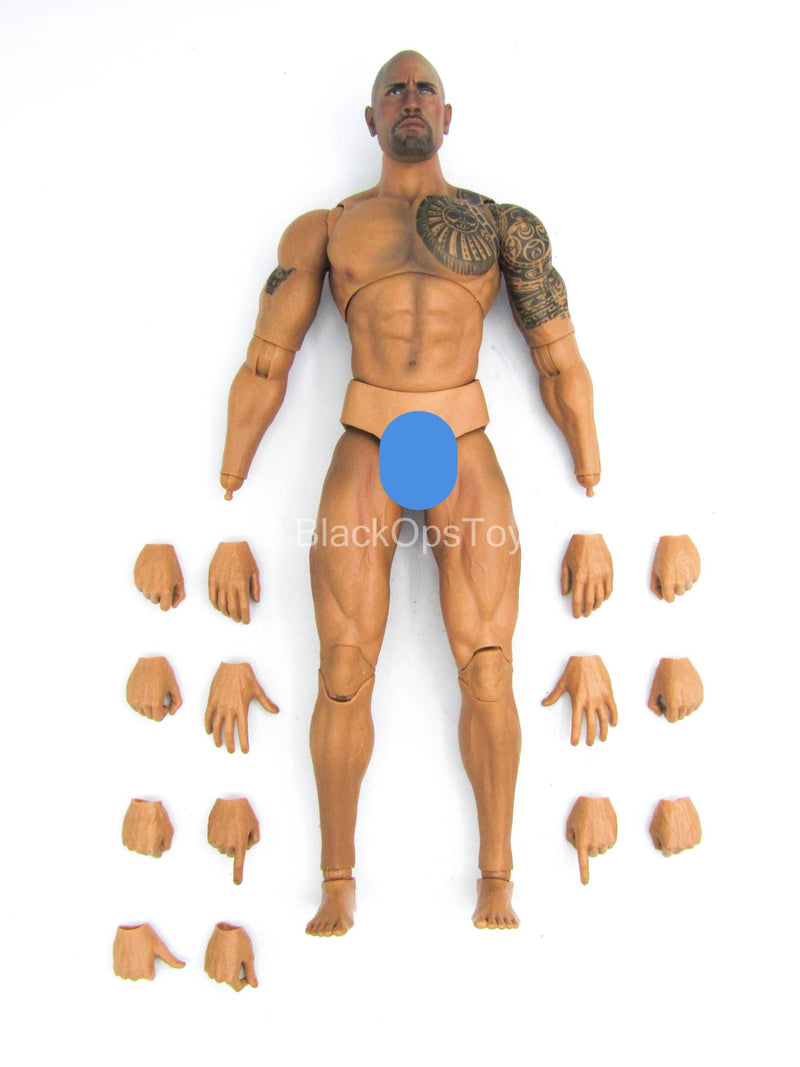 Load image into Gallery viewer, Mr. Stone - AA Tattoo Male Base Body w/Head Sculpt &amp; Hands
