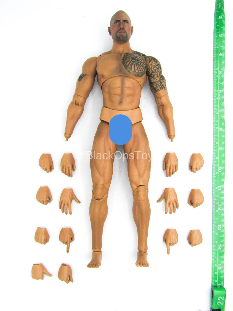 Load image into Gallery viewer, Mr. Stone - AA Tattoo Male Base Body w/Head Sculpt &amp; Hands
