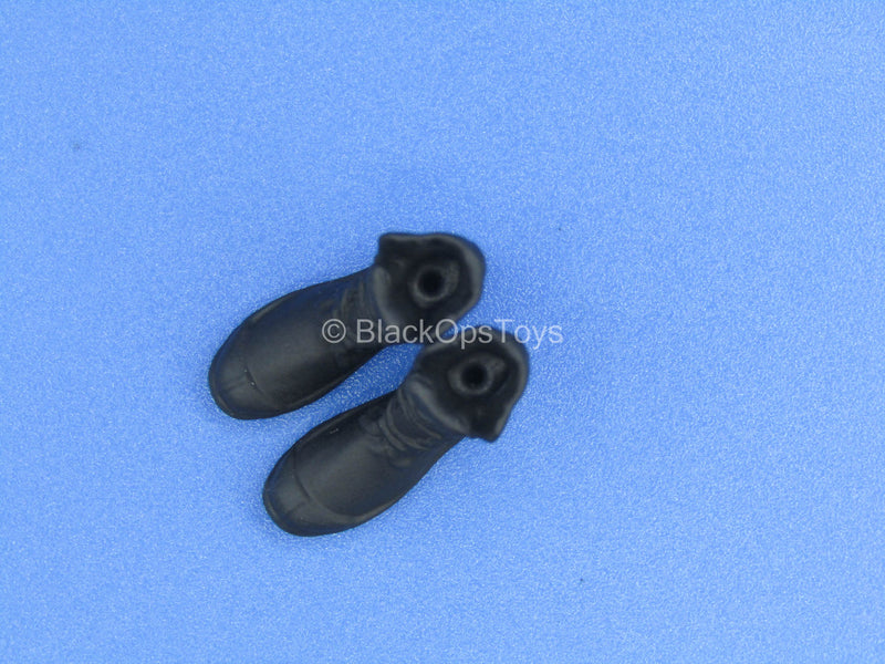 Load image into Gallery viewer, 1/12 - Custom - Female Black Slender Boots (Peg Type)
