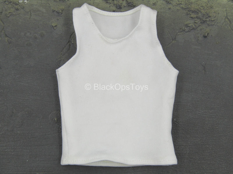 Load image into Gallery viewer, Mr. Stone - White Tank Top
