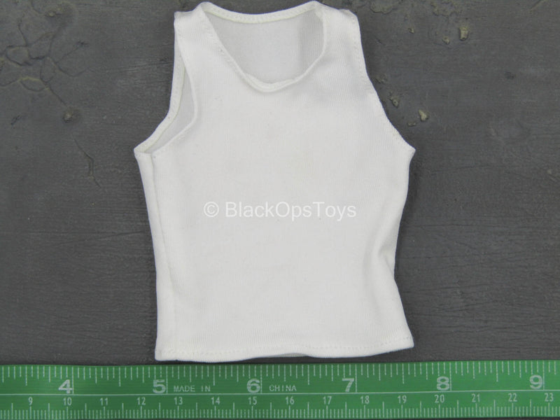 Load image into Gallery viewer, Mr. Stone - White Tank Top
