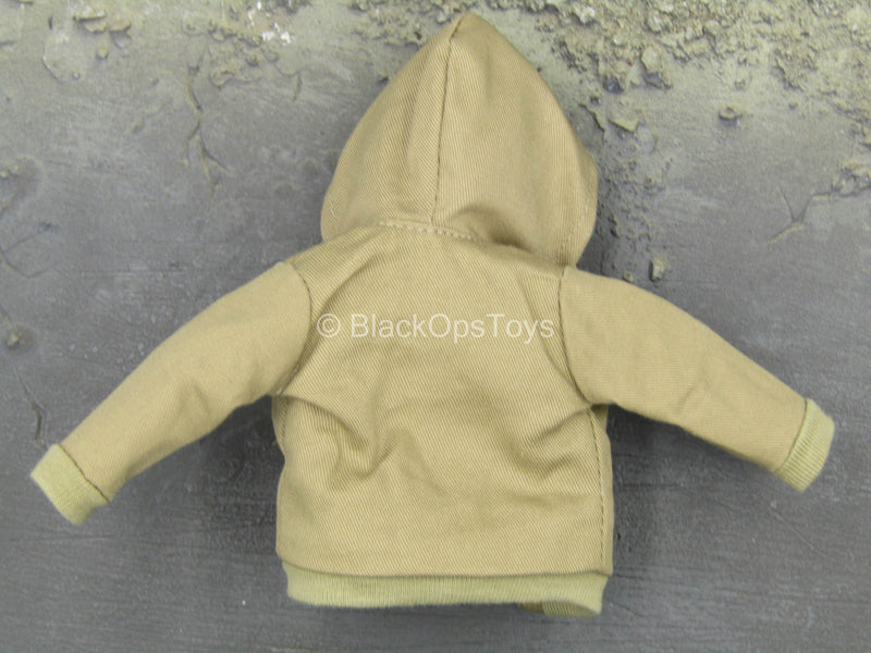 Load image into Gallery viewer, Child Joker - Child Sized Tan Hooded Jacket
