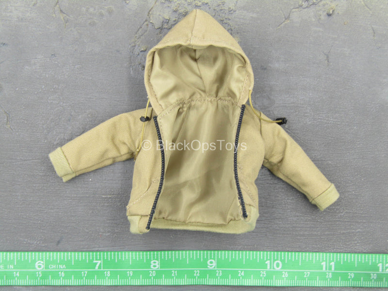 Load image into Gallery viewer, Child Joker - Child Sized Tan Hooded Jacket

