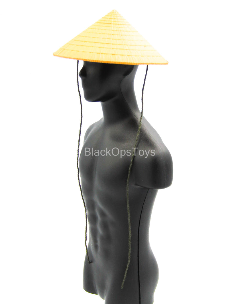 Load image into Gallery viewer, Vietnam - Viet Cong Female Soldier - Straw Style Hat
