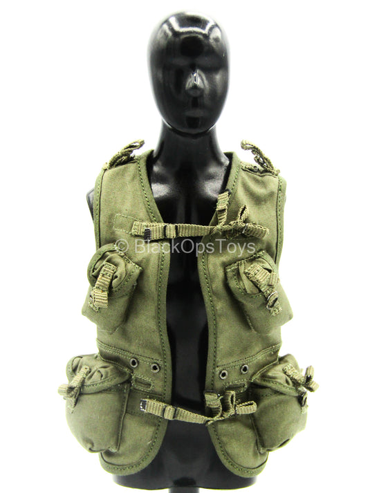 WWII - US Army Uniform Set - Green Tactical Vest