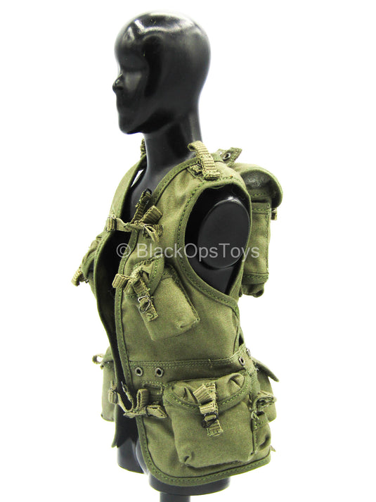 WWII - US Army Uniform Set - Green Tactical Vest