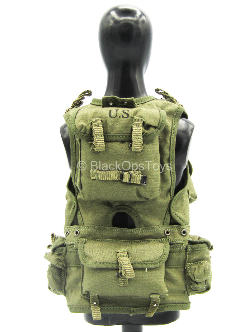 Load image into Gallery viewer, WWII - US Army Uniform Set - Green Tactical Vest
