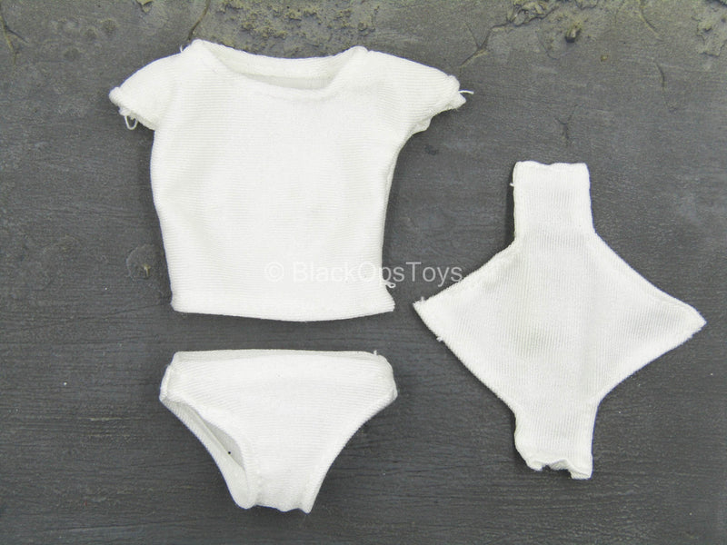Load image into Gallery viewer, Motoko Kusanagi - White Female Underwear Set
