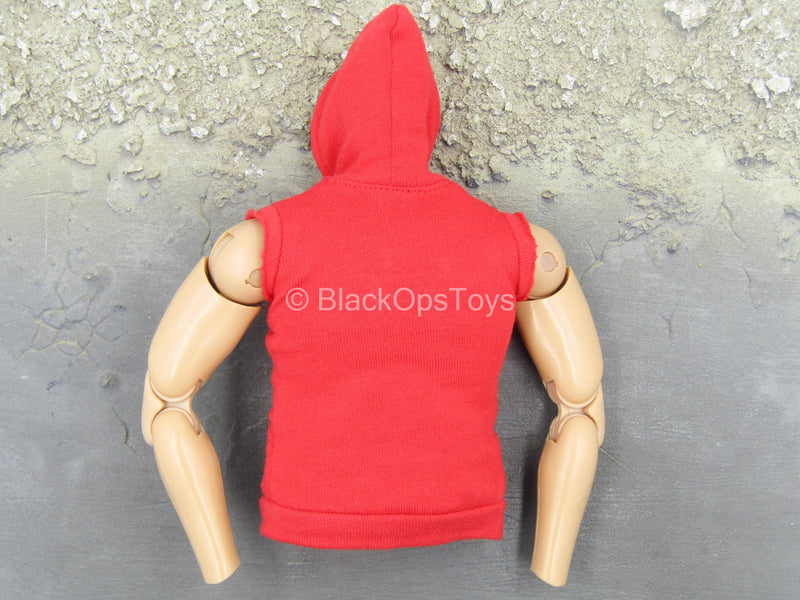 Load image into Gallery viewer, Far From Home - Spiderman - Red Sleeveless Hoodie
