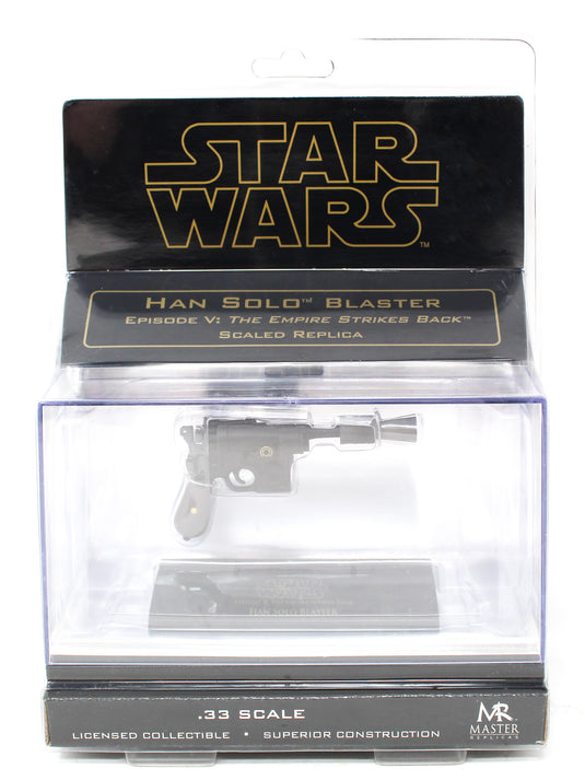 .33 scale - STAR WARS - Han Solo Blaster Pistol - MINT IN BOX