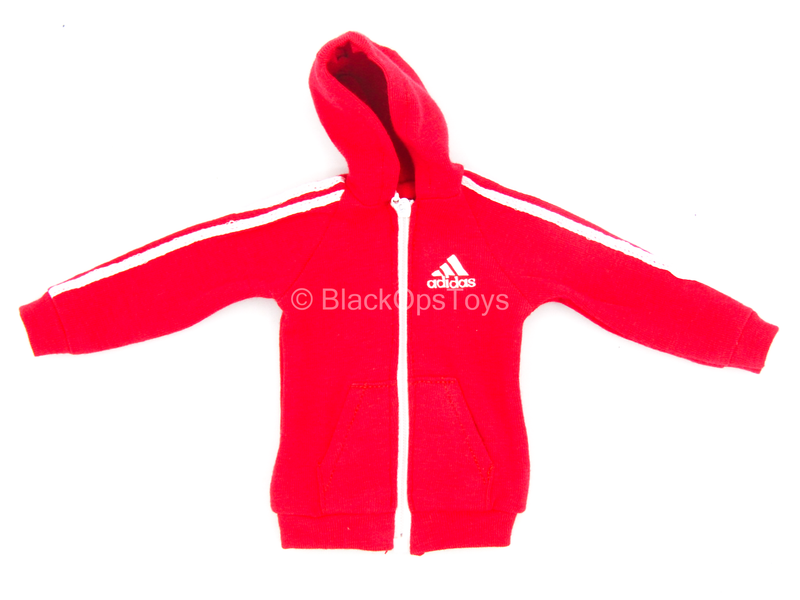 Load image into Gallery viewer, Red Hooded Jacket w/Force 10 Pants w/Converse Shoes &amp; Mask
