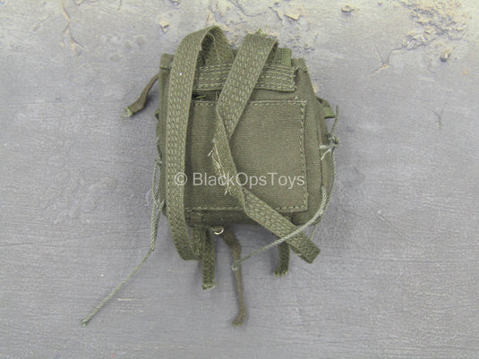 Vietnam - Viet Cong Female Soldier - Green Backpack