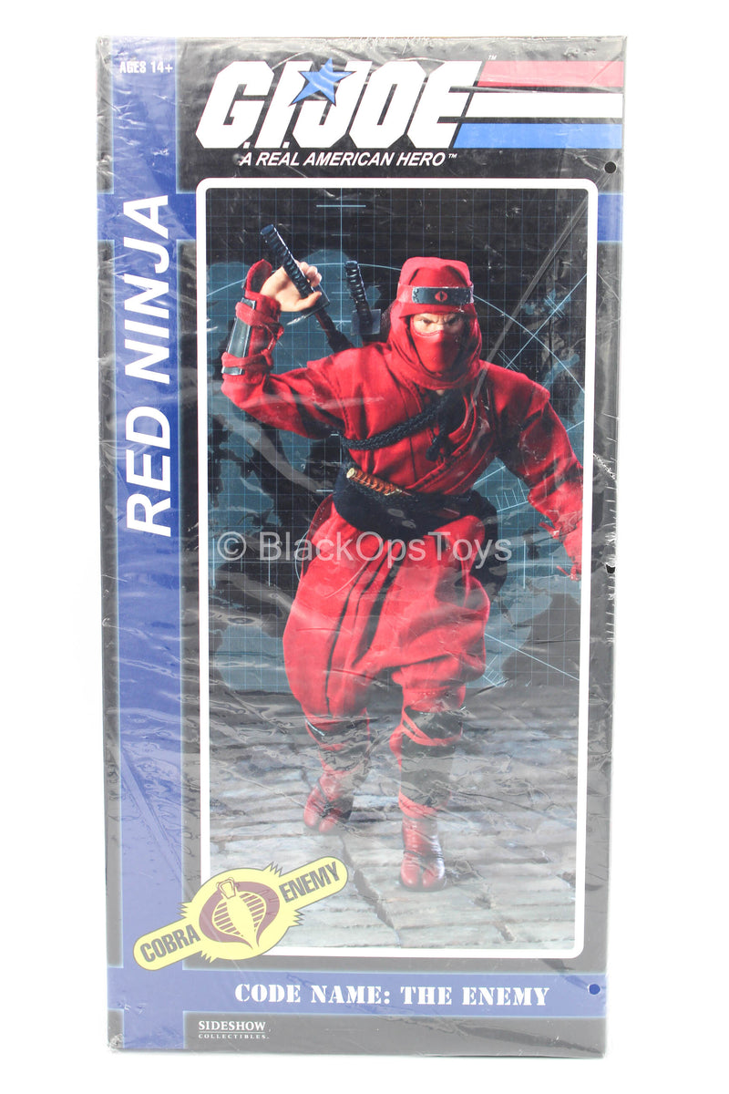 Load image into Gallery viewer, GI Joe - Cobra Red Ninja - MINT IN BOX
