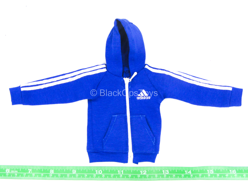 Load image into Gallery viewer, Blue Hooded Jacket w/Force 10 Pants w/SK8 Shoes &amp; Clown Mask
