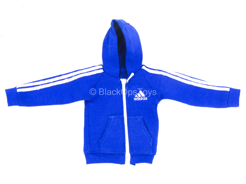 Load image into Gallery viewer, Blue Hooded Jacket w/Force 10 Pants w/SK8 Shoes &amp; Clown Mask
