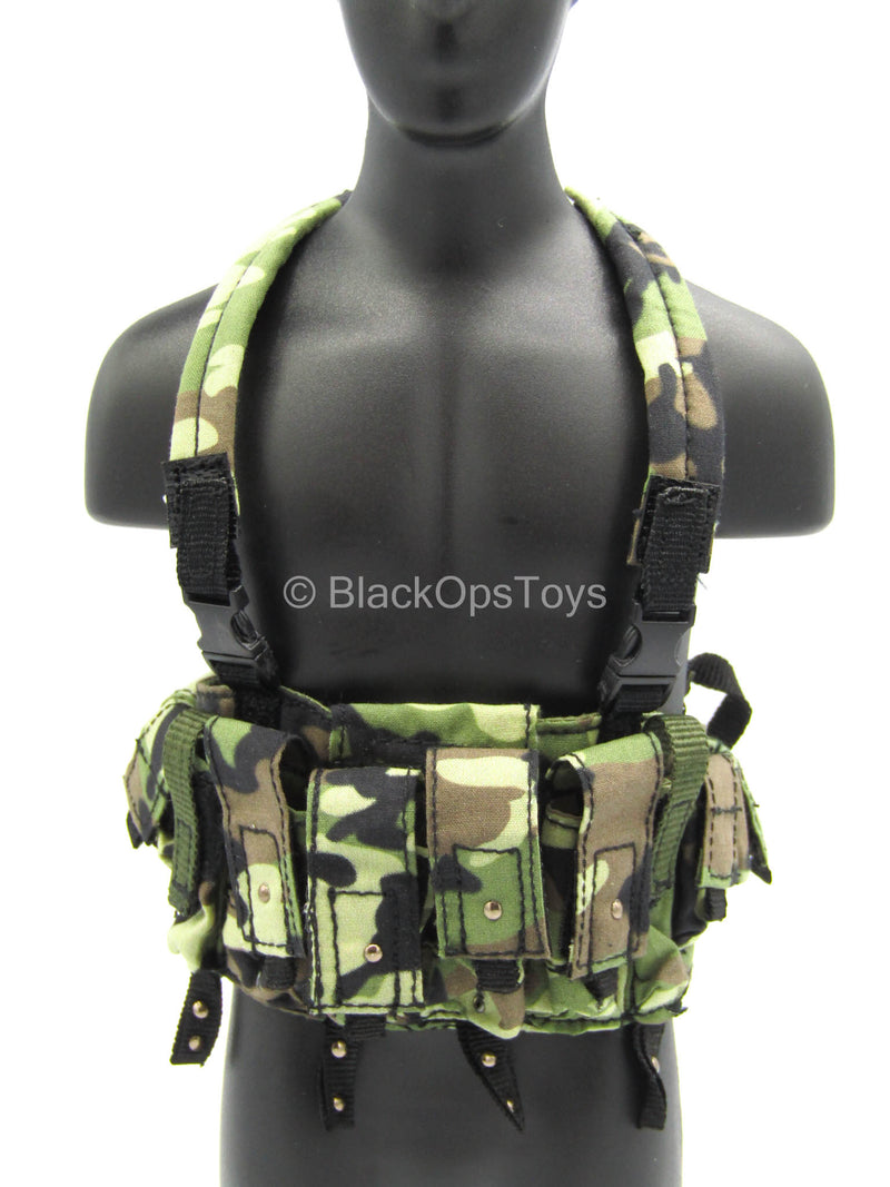 Load image into Gallery viewer, Russian Moscow TsSN FSB - Woodland Chest Rig
