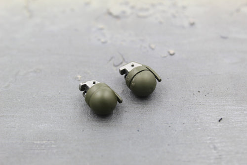 GI JOE - Snake Eyes - OD Green Frag Grenade (x2)