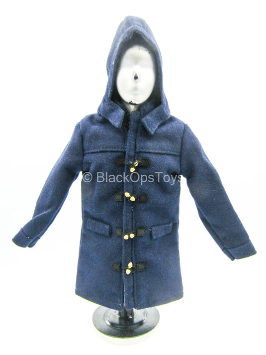 Cold Weather Wear - Navy Blue Duffel Jacket