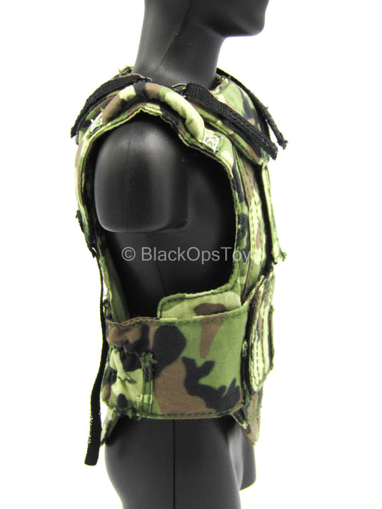 Russian Moscow TsSN FSB - Woodland Plate Carrier Vest