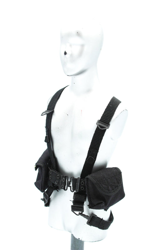 GI JOE - Snake Eyes - Black Rivet Belt & Harness Set