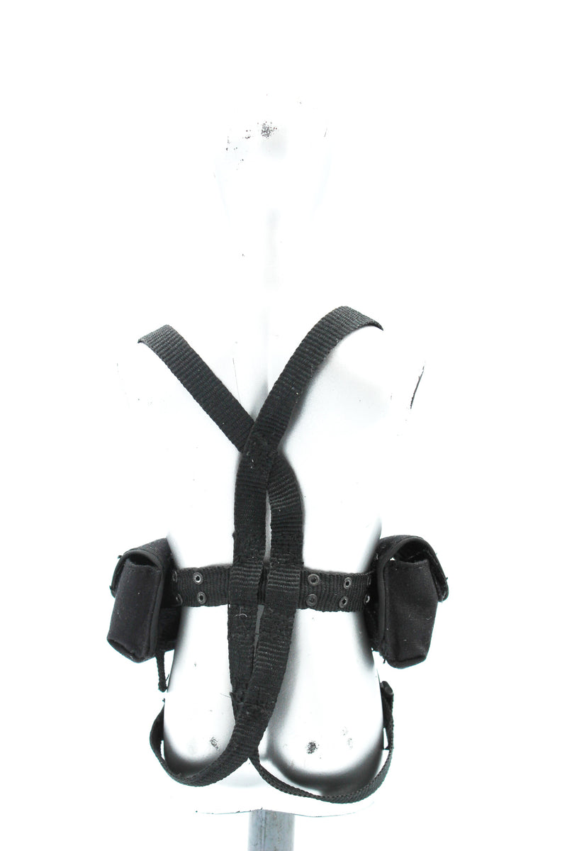Load image into Gallery viewer, GI JOE - Snake Eyes - Black Rivet Belt &amp; Harness Set
