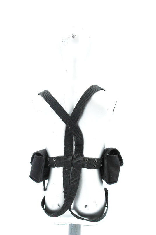 GI JOE - Snake Eyes - Black Rivet Belt & Harness Set