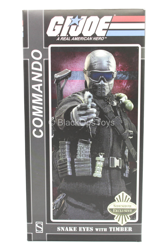 GI JOE - Snake Eyes w/Timber - Exclusive Version - MINT IN BOX