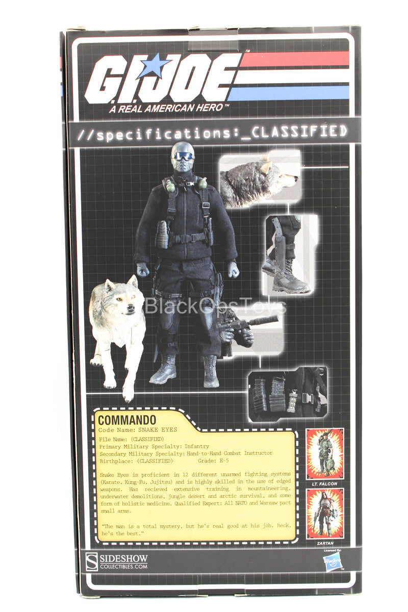 Load image into Gallery viewer, GI JOE - Snake Eyes w/Timber - Exclusive Version - MINT IN BOX
