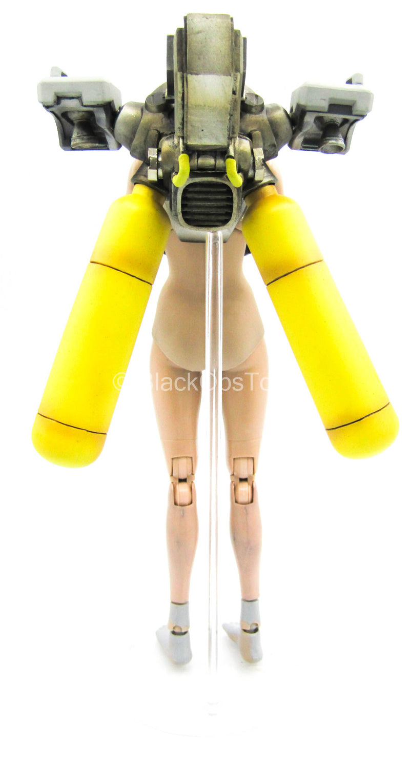 Load image into Gallery viewer, Deep Blur Diver - Female Diving Chest Plate w/Oxygen Tanks

