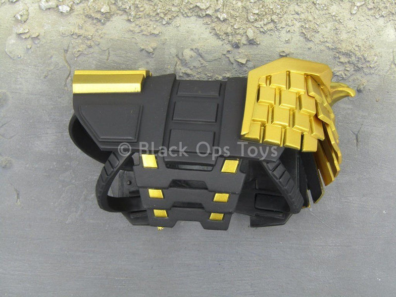 Load image into Gallery viewer, Justice Judge - Black &amp; Gold Chest Piece
