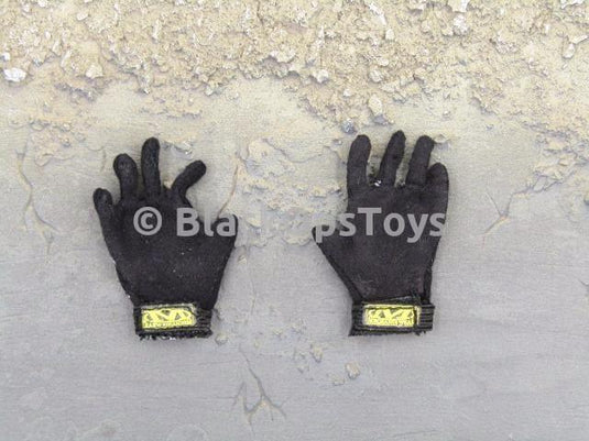 Barrack Sergeant PMC Machine Gunner Black Mechanix Gloves