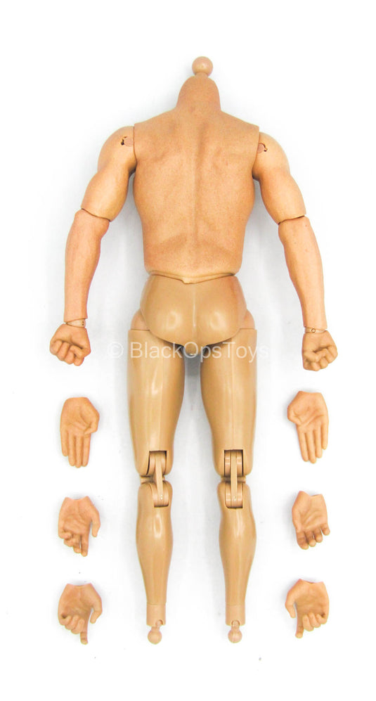 Iron Warrior - Male Base Body w/Tattoo & Hand Set