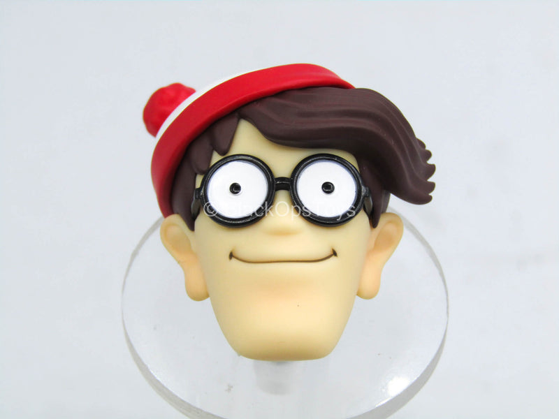 Load image into Gallery viewer, Where&#39;s Wally - Male Base Body w/Head Sculpt, Glasses &amp; Hand Set
