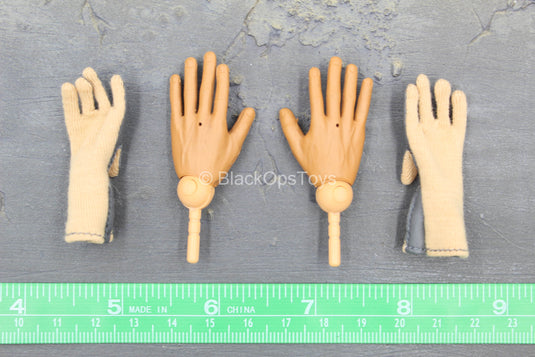 FCS Testing Team - Bendy Hand Set w/Tan & Grey Gloves