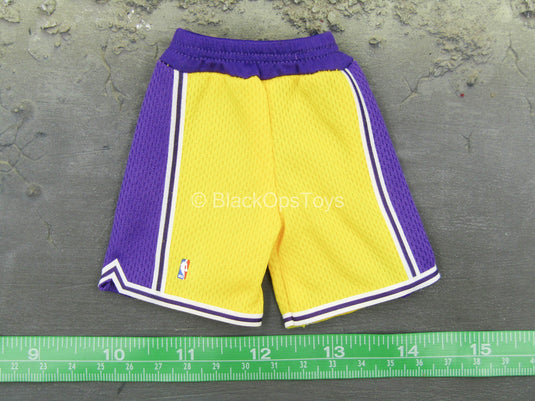 Kobe Bryant - Yellow & Purple "Number 8" Kobe Jersey Set