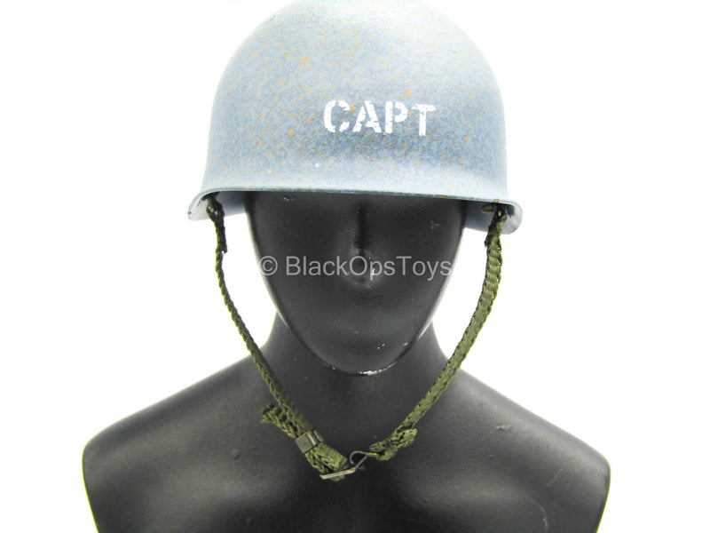 Load image into Gallery viewer, WWII - US Navy Commander - Blue &amp; Green Helmet
