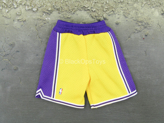 Kobe Bryant - Yellow & Purple "Number 8" Kobe Jersey Set