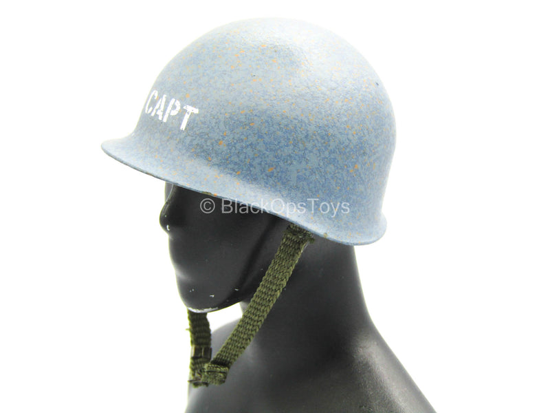Load image into Gallery viewer, WWII - US Navy Commander - Blue &amp; Green Helmet
