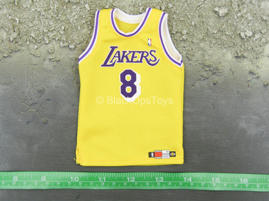 Kobe Bryant - Yellow & Purple Number 8 Kobe Jersey Set – BlackOpsToys