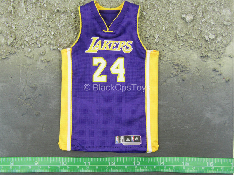 Los Angeles Kobe Bryant 24 Lakers Yellow NBA Jersey –