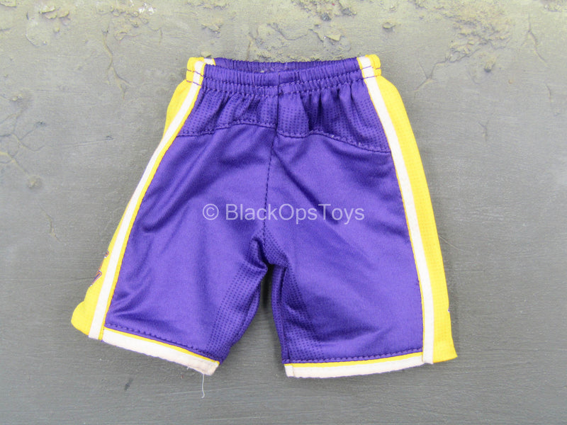 Load image into Gallery viewer, Kobe Bryant - Yellow &amp; Purple &quot;Number 24&quot; Kobe Jersey Set
