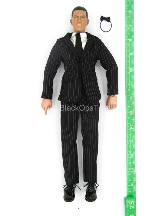 WITSEC Agent Indigo - Male Body w/Head Sculpt & Full Suit Set