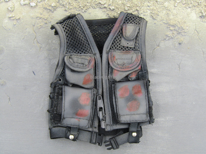 Load image into Gallery viewer, The Dead Zombie Subject 805 Bloody Tactical Vest
